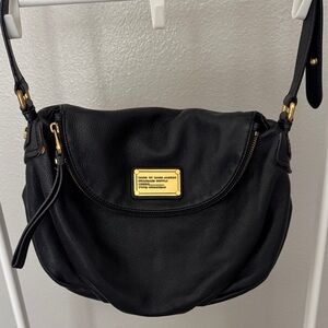 Marc By Marc Jacob’s Black Leather Shoulder Bag with Matching Wallet